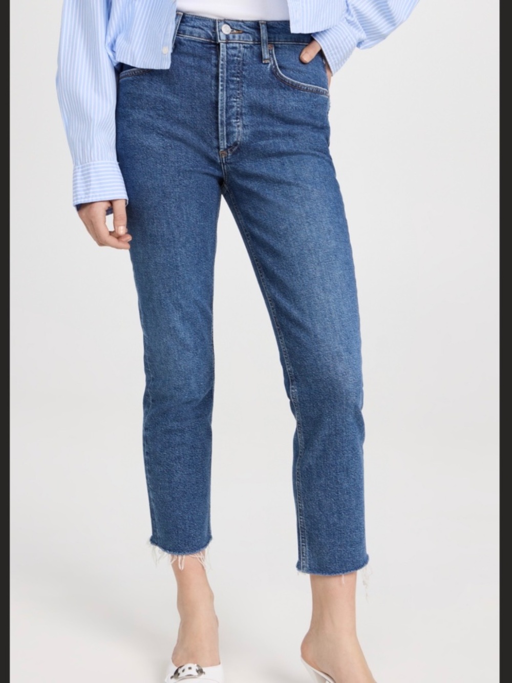 AGolde Riley Cropped Jeans 26